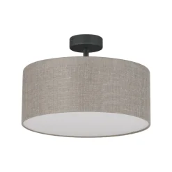 Lampa Sufitowa RONDO Len Abażur 4xE27 40cm