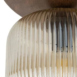 Lampa sufitowa SALVIA brązowa 3xE14