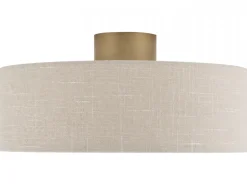 Lampa sufitowa SANTANA M kremowa 1xE27