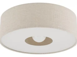 Lampa sufitowa SANTANA M kremowa 1xE27