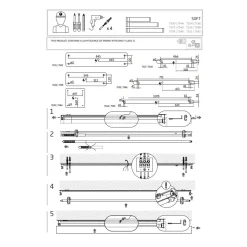 Lampa Sufitowa SOFT Grafitowy 5xT8 11W 3000K 63cm