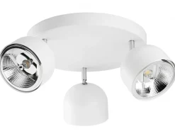 Lampa Sufitowa Spot ALTEA Biały Koło 3xGU10 AR111