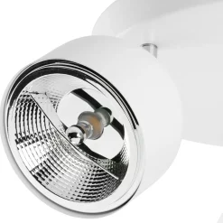 Lampa Sufitowa Spot ALTEA Biały Koło 3xGU10 AR111