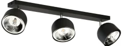 Lampa Sufitowa Spot ALTEA Czarny 3xGU10 AR111