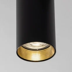 Lampa sufitowa Spot AMIS czarna 1xGU10