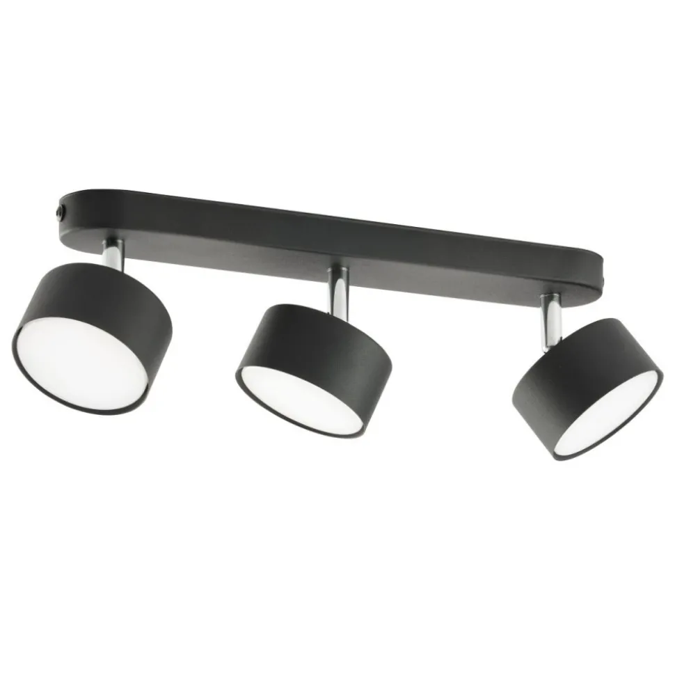 Lampa sufitowa Spot CLARK czarna 3xGX53