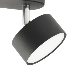 Lampa sufitowa Spot CLARK czarna 3xGX53