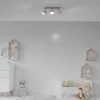 Lampa Sufitowa Spot DIXIE Różowy 3xGX53 34cm