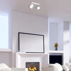 Lampa Sufitowa Spot DIXIE Biały 2xGX53 24cm