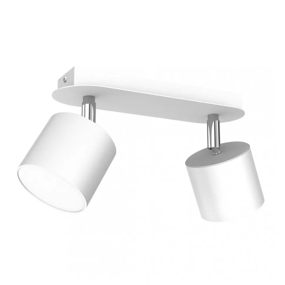 Lampa Sufitowa Spot DIXIE Biały 2xGX53 24cm