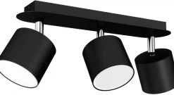 Lampa Sufitowa Spot DIXIE Czarny 3xGX53 34cm