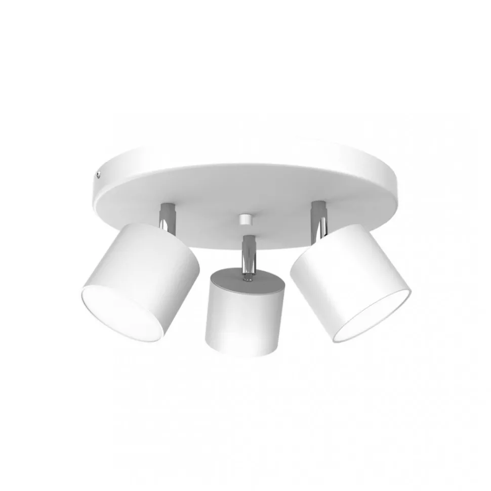Lampa Sufitowa Spot DIXIE Biały 3xGX53 34cm