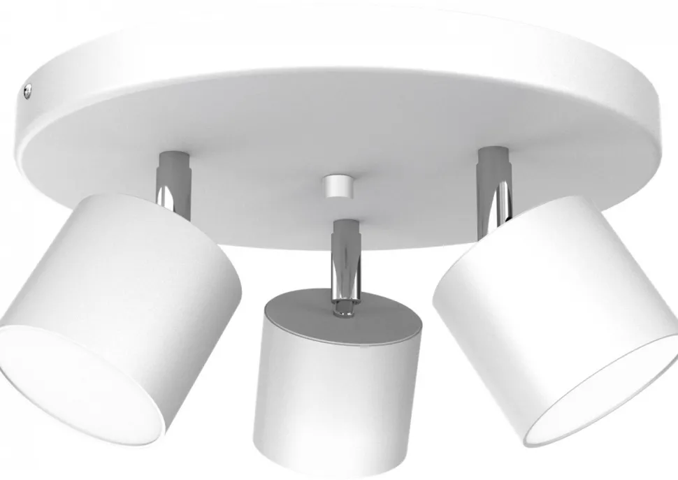 Lampa Sufitowa Spot DIXIE Biały 3xGX53 34cm