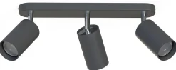 Lampa Sufitowa Spot EYE Szary 3xGU10