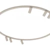 Lampa sufitowa Spot FOURTY ROUND beżowa 9xGU10