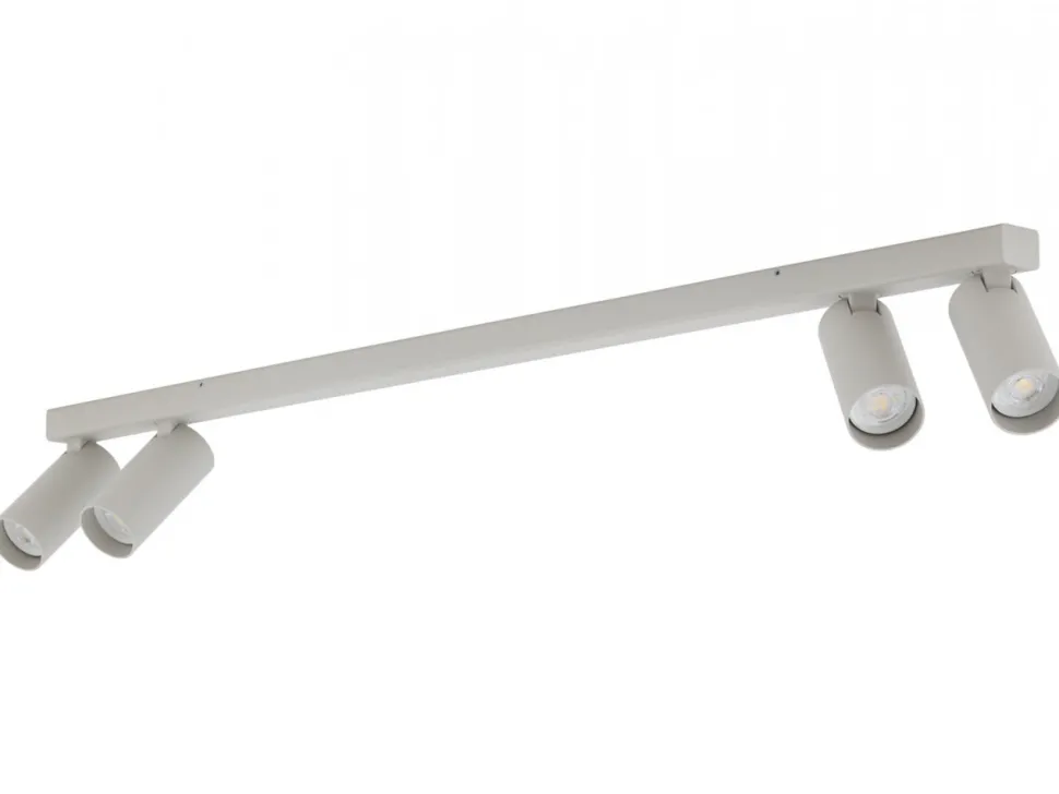 Lampa sufitowa Spot FOURTY szara 4xGU10