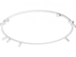 Lampa sufitowa Spot FOURTY ROUND biała 9xGU10