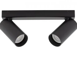 Lampa sufitowa Spot FOURTY czarna 2xGU10