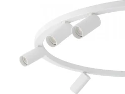 Lampa sufitowa Spot FOURTY ROUND biała 7xGU10