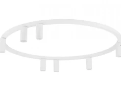 Lampa sufitowa Spot FOURTY ROUND biała 7xGU10