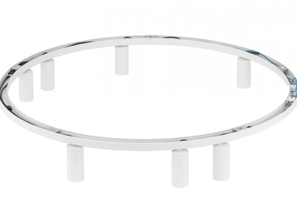 Lampa sufitowa Spot FOURTY ROUND biała 7xGU10