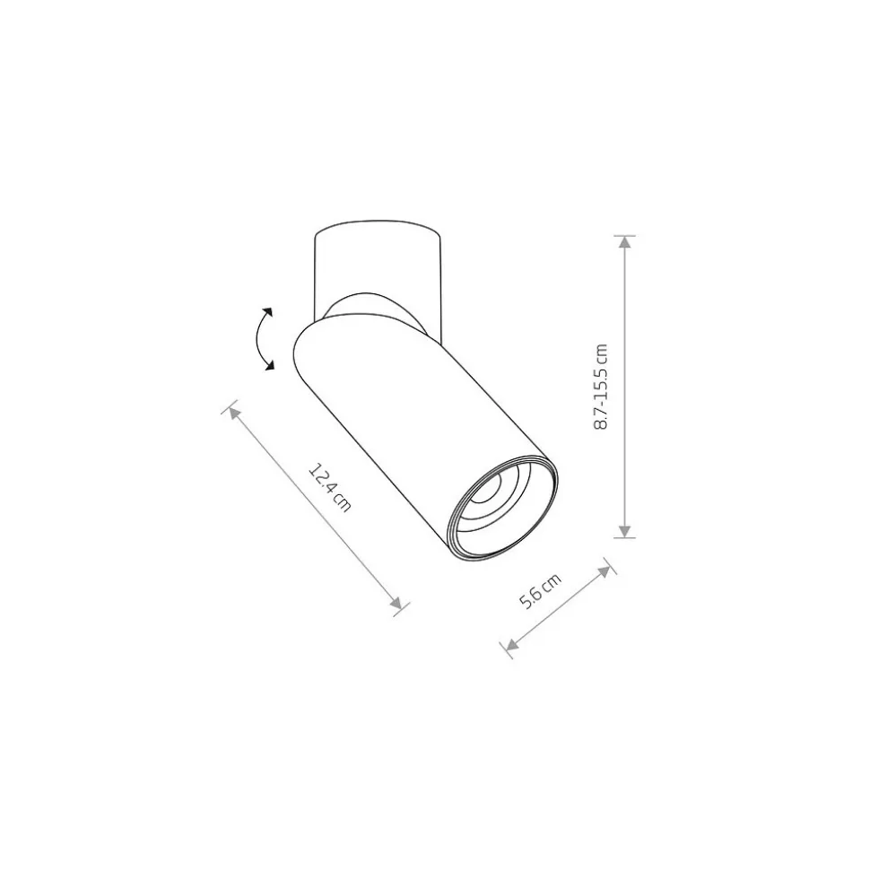Lampa Sufitowa Spot INDIA Biały 1xGU10
