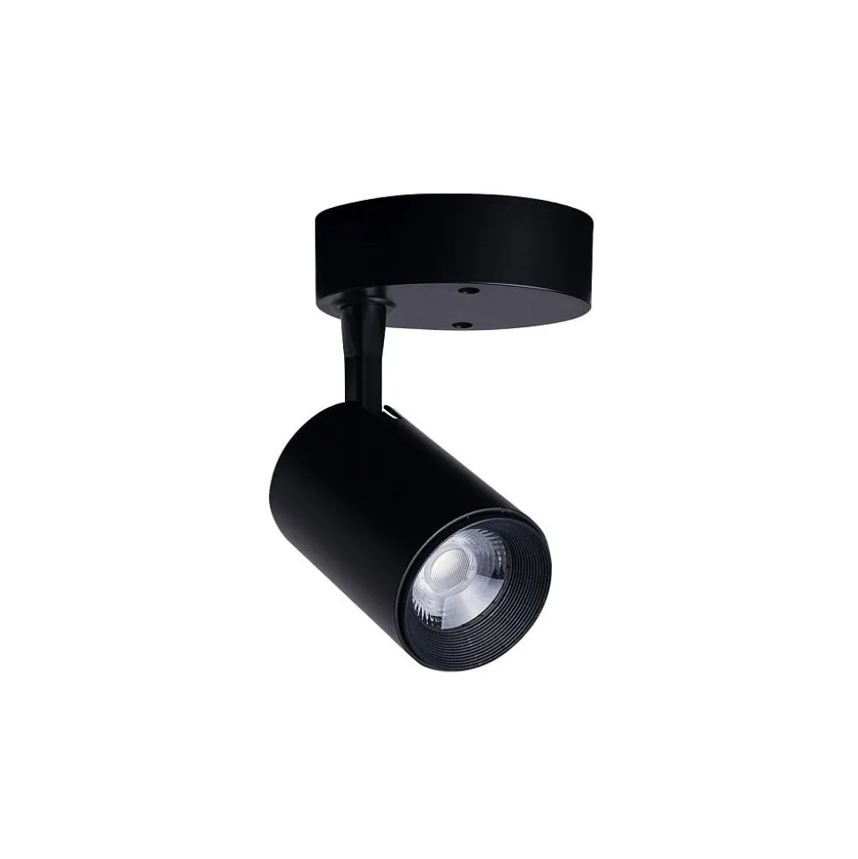 Lampa Sufitowa SPOT IRIS Czarny 7W LED 3000K