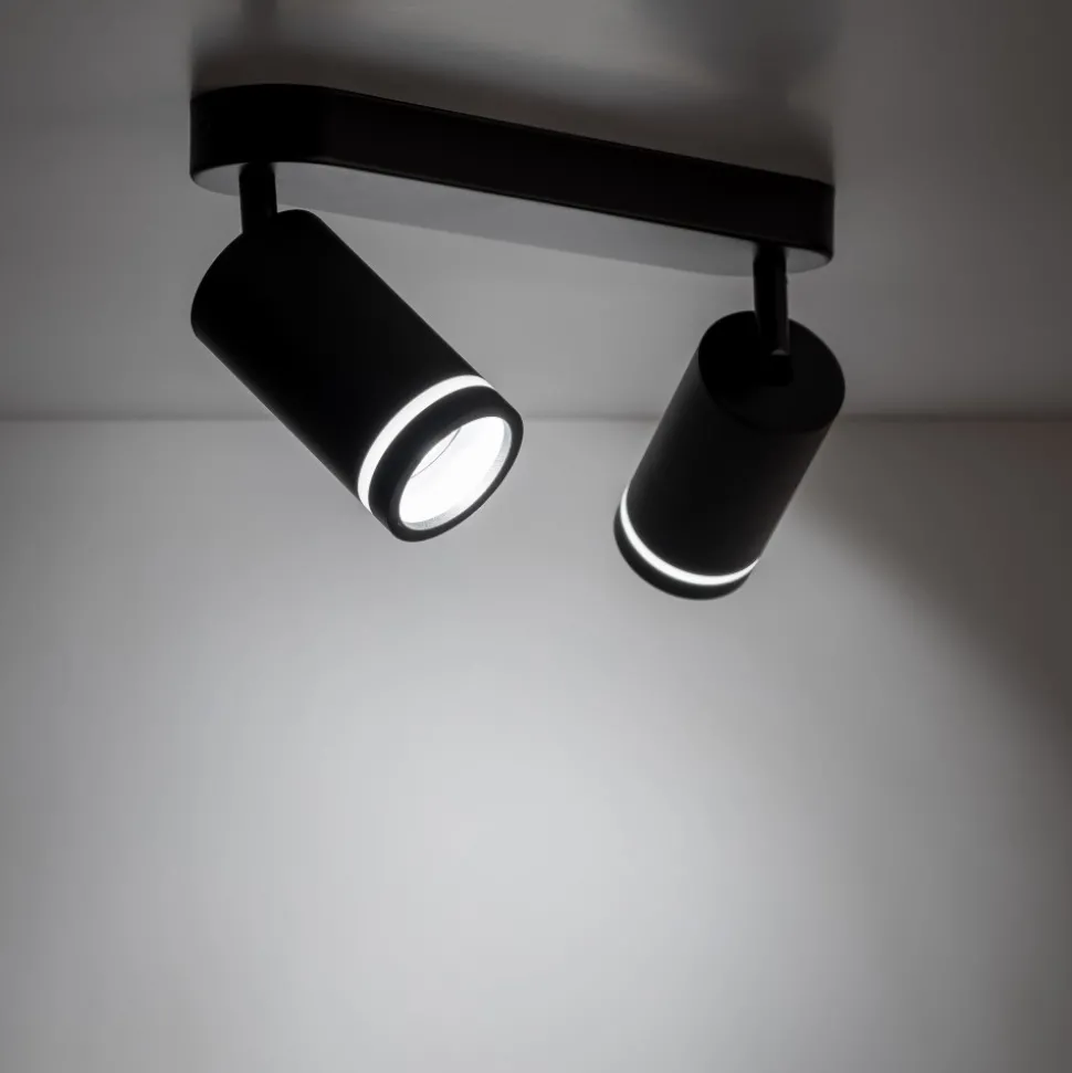 Lampa Sufitowa Spot JET Czarny 2xGU10
