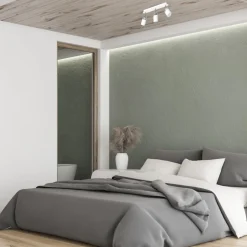 Lampa Sufitowa Spot JOKER Biały Srebrny 3xGU10