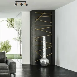 Lampa sufitowa Spot JOKER Czarny Brązowy 3xGU10