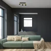 Lampa sufitowa Spot JOKER Czarny Złoty 3xGU10