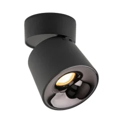 Lampa sufitowa Spot KYOTO czarna 1xLED 18W