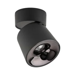 Lampa sufitowa Spot KYOTO czarna 1xLED 18W