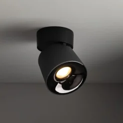 Lampa sufitowa Spot KYOTO czarna 1xLED 18W