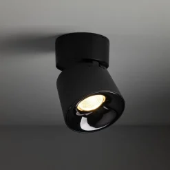 Lampa sufitowa Spot KYOTO czarna 1xLED 7W