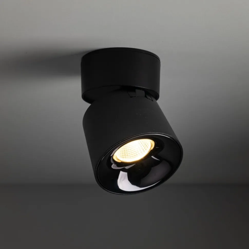 Lampa sufitowa Spot KYOTO czarna 1xLED 7W