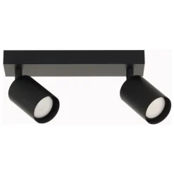 Lampa sufitowa Spot LARA czarna 2xGU10