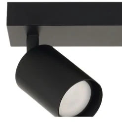 Lampa sufitowa Spot LARA czarna 2xGU10