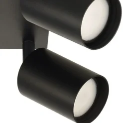 Lampa sufitowa Spot LARA czarna 4xGU10