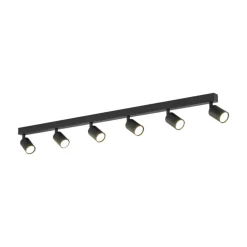 Lampa sufitowa Spot NEX czarna 6xGU10