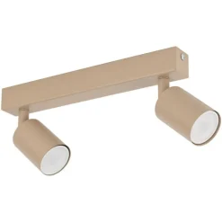 Lampa sufitowa Spot NEX sabia beżowa 2xGU10