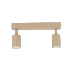 Lampa sufitowa Spot NEX sabia beżowa 2xGU10