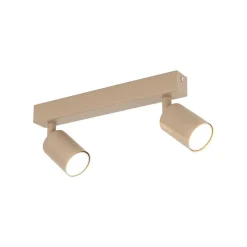 Lampa sufitowa Spot NEX sabia beżowa 2xGU10