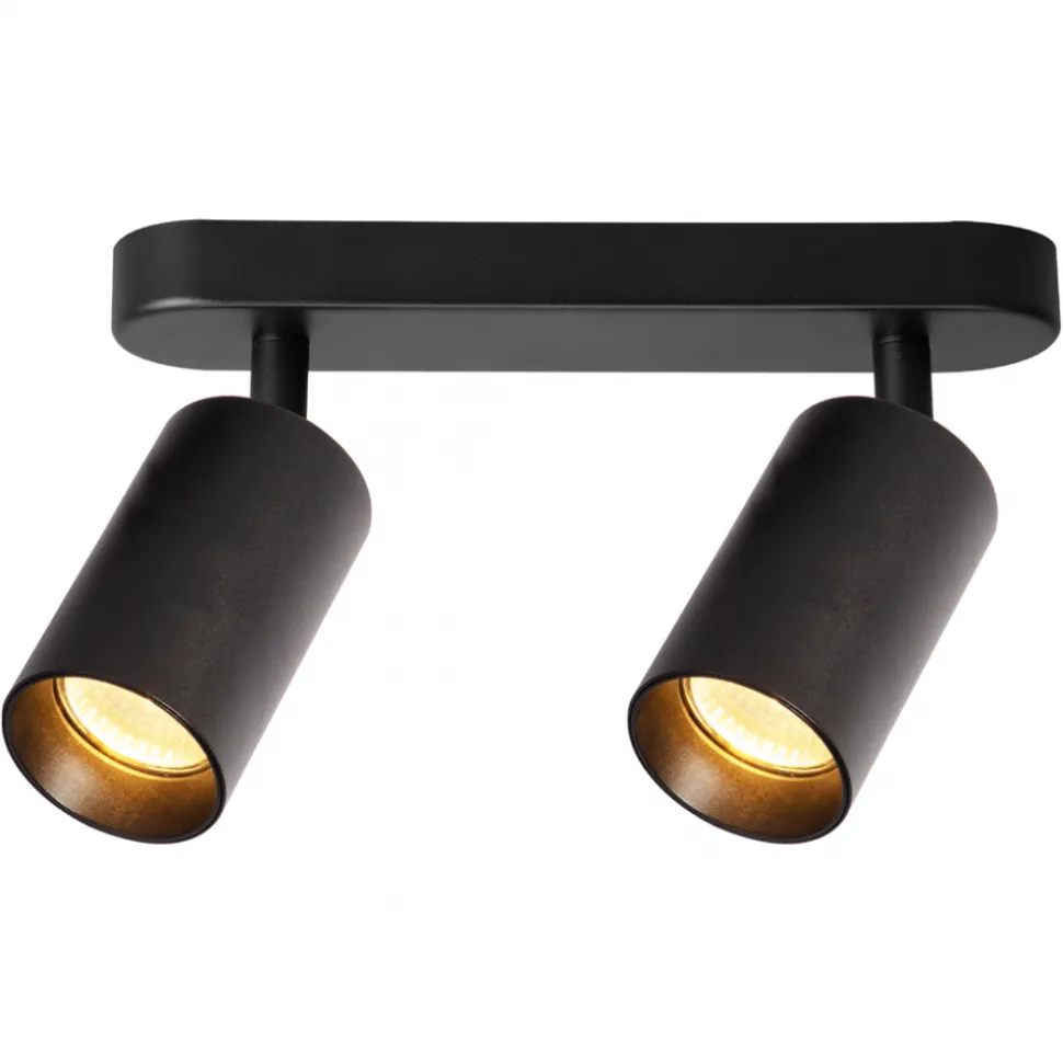 Lampa Sufitowa Spot Pipe Spot Czarny 2xGU10