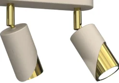 Lampa Sufitowa Spot SHIFT Beżowy Złoty 3xGU10
