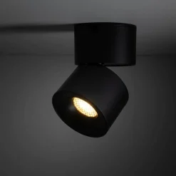 Lampa sufitowa Spot SPARK czarna CCT 1xLED 10W