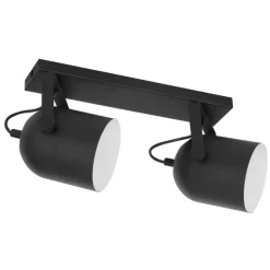 Lampa sufitowa Spot SPECTRA czarna 2xE27