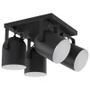 Lampa sufitowa Spot SPECTRA czarna 4xE27