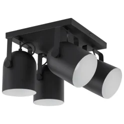 Lampa sufitowa Spot SPECTRA czarna 4xE27