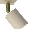 Lampa Sufitowa Spot STRIPER Beżowy Złoty 4xGU10